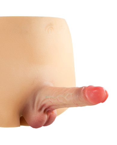 Real Manly Hollow Realistic Dildo Body Suit L XL