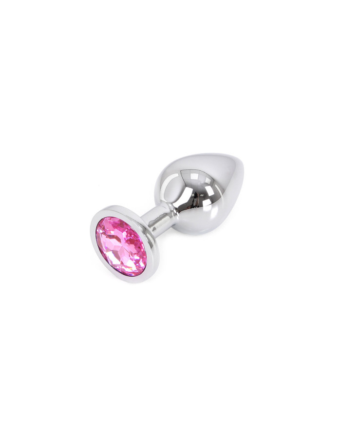 Buttplug Aluminium Pink Medium