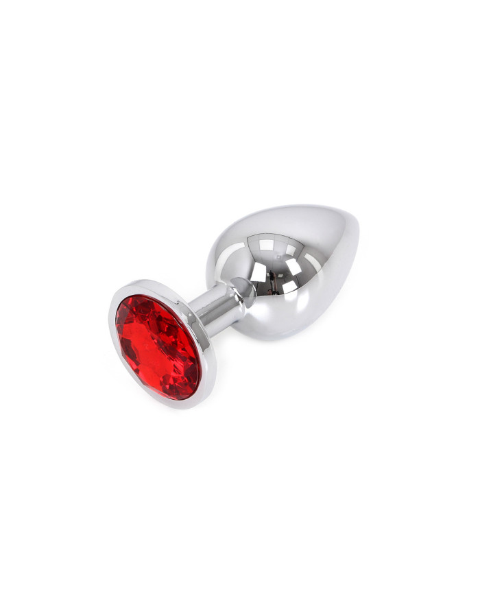 Buttplug Aluminium Red Large