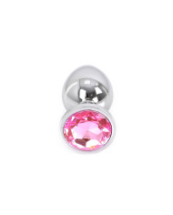 Buttplug Aluminium Pink Large