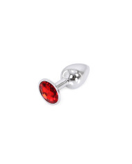 Buttplug Aluminium Red Large