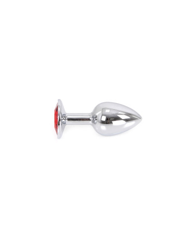 Buttplug Aluminium Red Small