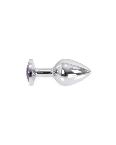 Buttplug Aluminium Purple Medium