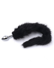 Fox Tail Plug Black Short