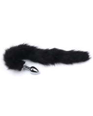Fox Tail Plug Black Short