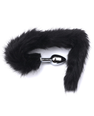 Fox Tail Plug Black Short