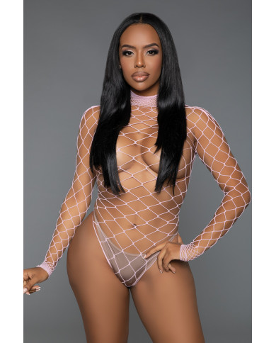 Dancing All Night Bodystocking - PK   OS