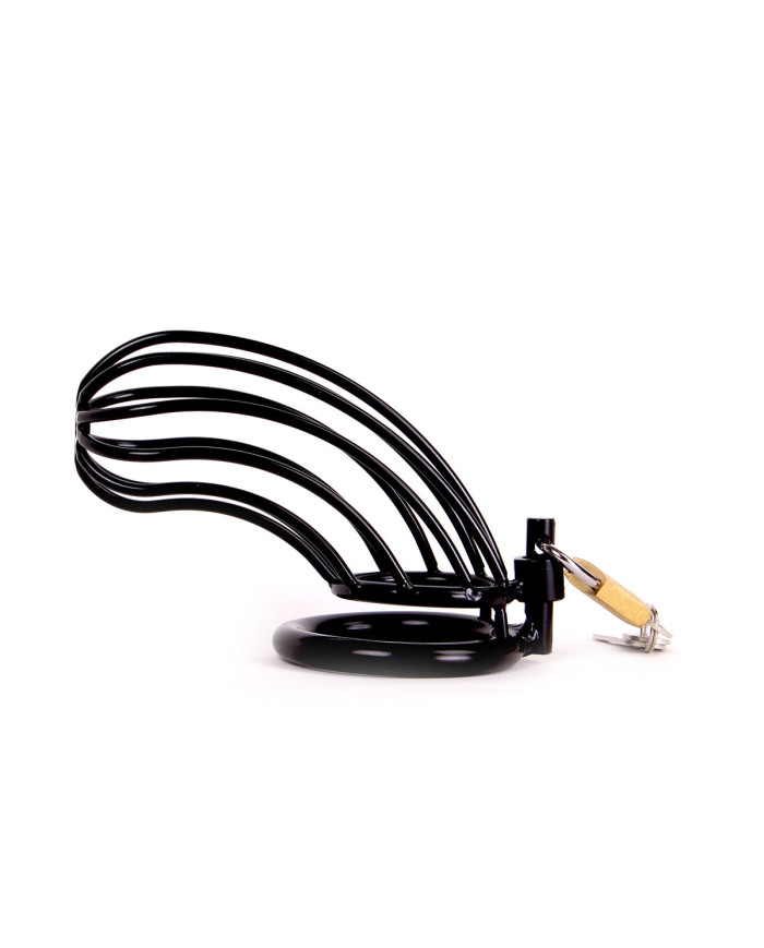 Bird Cage Chastity Cage Black