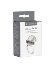 Me You Us Classic Rabbit Cock Ring Transparent