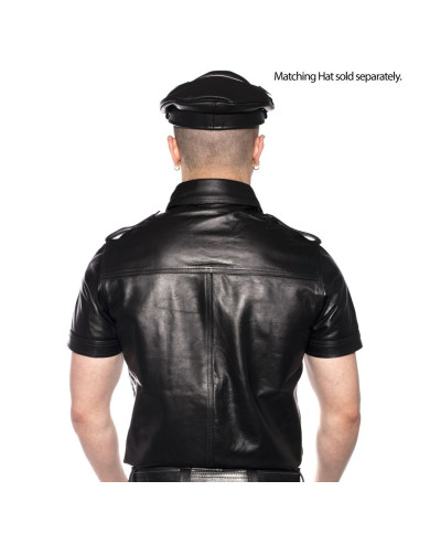 Prowler RED Police Shirt Black Medium