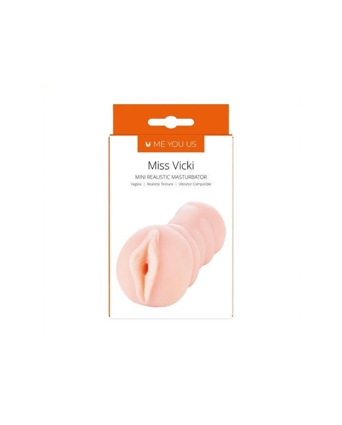 Me You Us Miss Vicki Mini Realistic Masturbator Flesh
