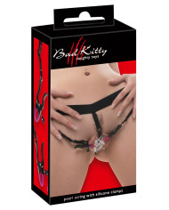 BK pearl string silicone clamp