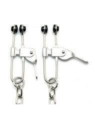 Rimba - Nipple clamps with chain