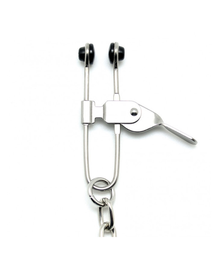 Rimba - Nipple clamps with chain