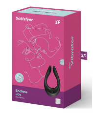 Satisfyer Partner Endless Joy Black   Multifun 2