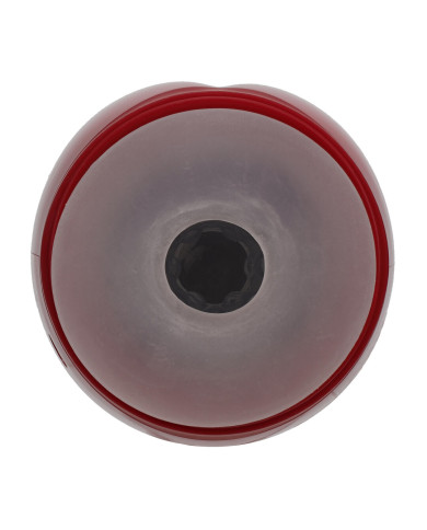 Virtuo - Suction and Vibration Masturbator Pump with Phone Attachment - Metallic Red