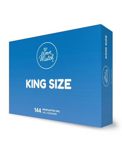 King Size - Condoms - 2.4   60 mm - 144 Pieces