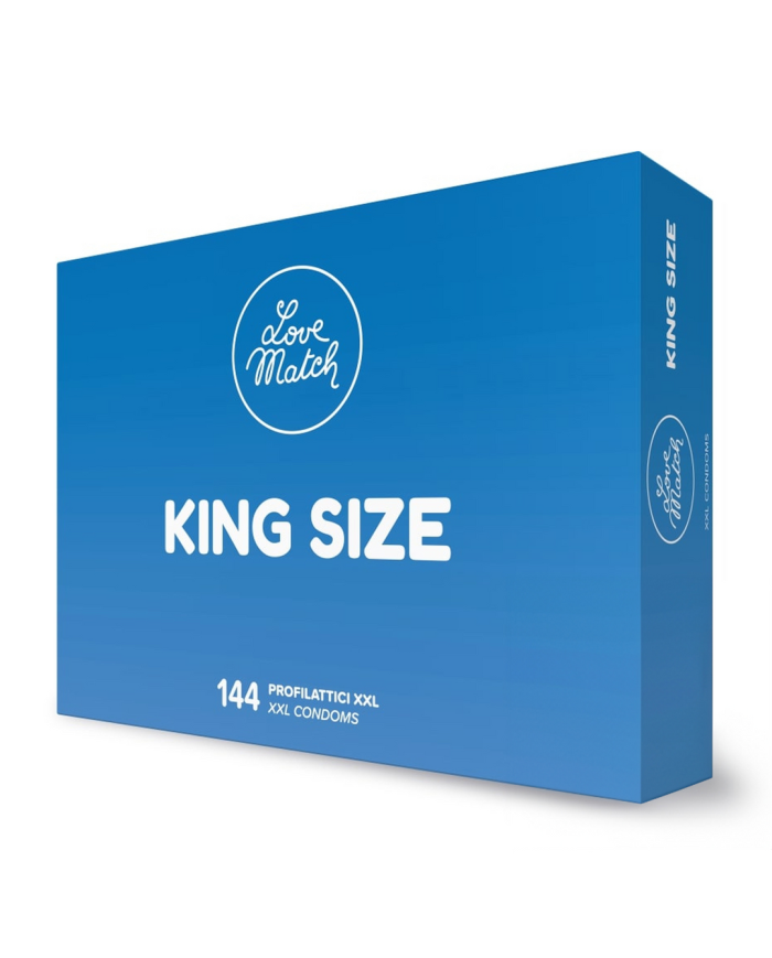 King Size - Condoms - 2.4   60 mm - 144 Pieces