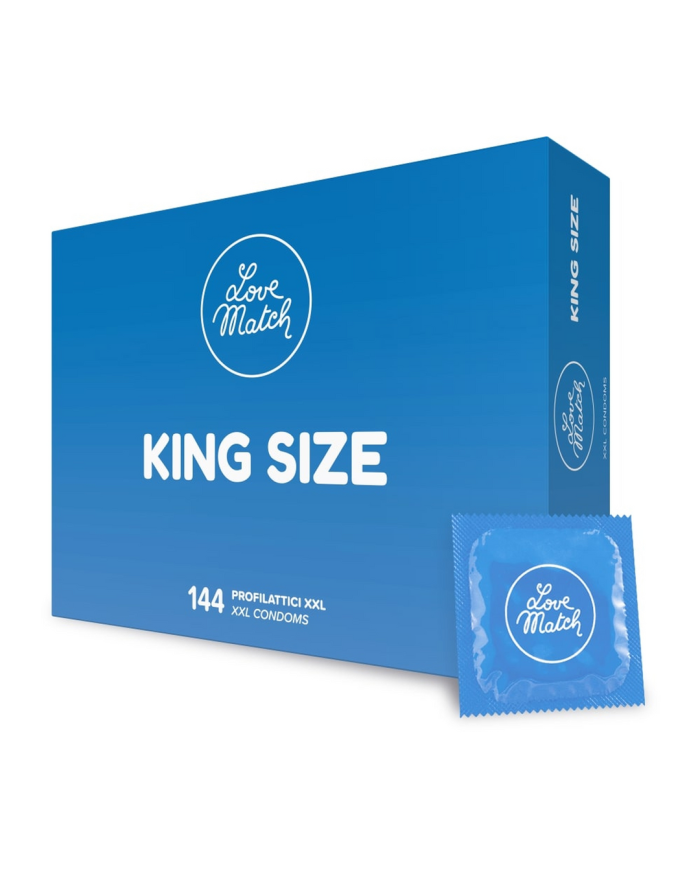 King Size - Condoms - 2.4   60 mm - 144 Pieces