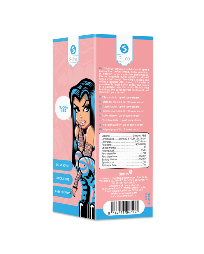 Lip off Some Steam - Bullet Vibrator