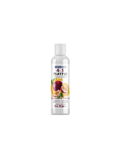 4 in 1 Playful Flavors - Lubricant with Wild Passion Fruit Flavor - 1 fl oz   29,5 ml