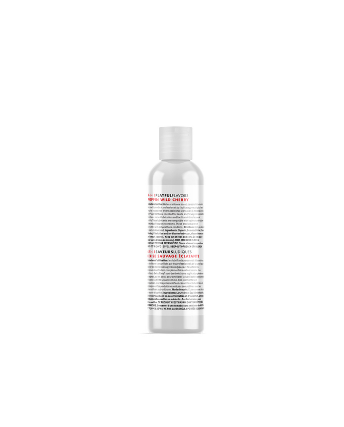 4 in 1 Playful Flavors - Lubricant with Poppin Wild Cherry Flavor - 1 fl oz   29,5 ml