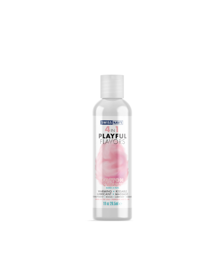 4 in 1 Playful Flavors - Lubricant with Cotton Candy Flavor - 1 fl oz   29,5 ml