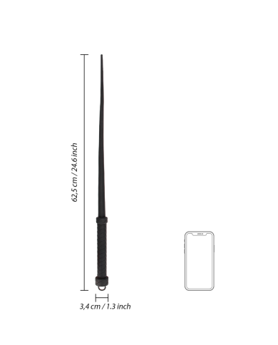 Silicone Tail Whip - Black