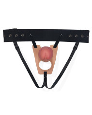 LoveToy - Strap-On Harness met Dildo 8.5    21.5 cm - Nude
