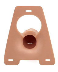 LoveToy - Strap-On Harness met Dildo 8.5    21.5 cm - Nude