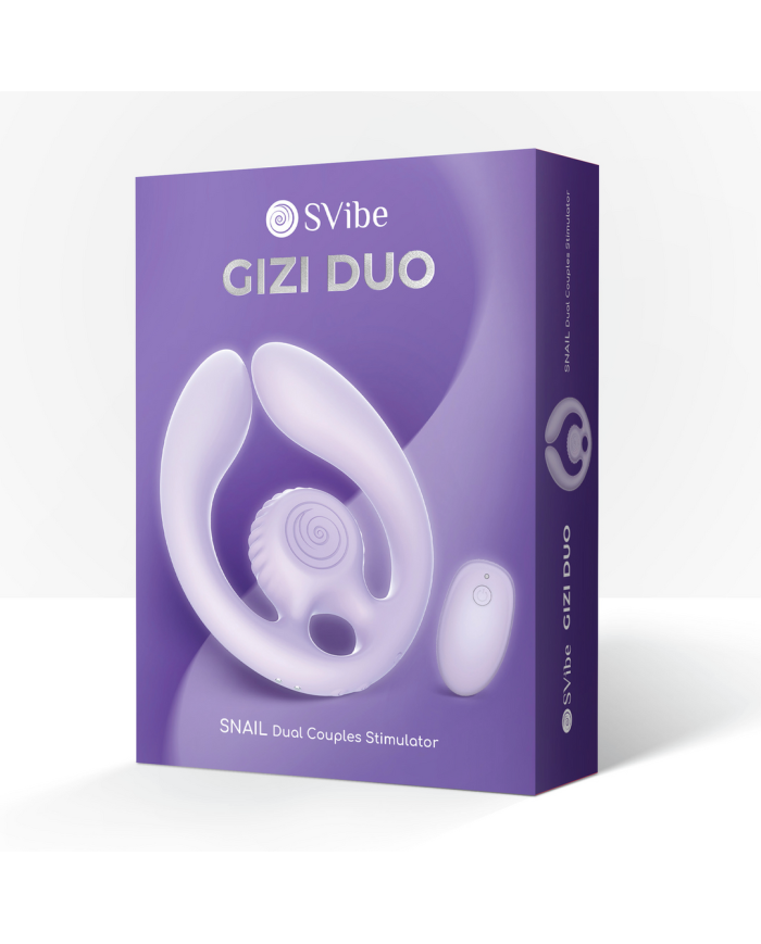 GIZI Duo - Dual Couples Stimulator - Lilac