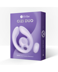 GIZI Duo - Dual Couples Stimulator - Lilac