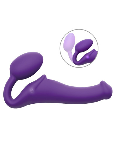 Vibrating Strap-On M Purple