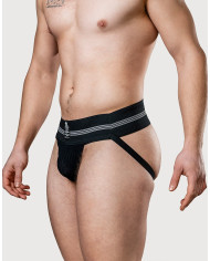 MM - Jockstrap - Black (7.5 cm   3 inch)