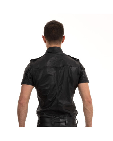 Prowler RED Police Shirt Black Medium