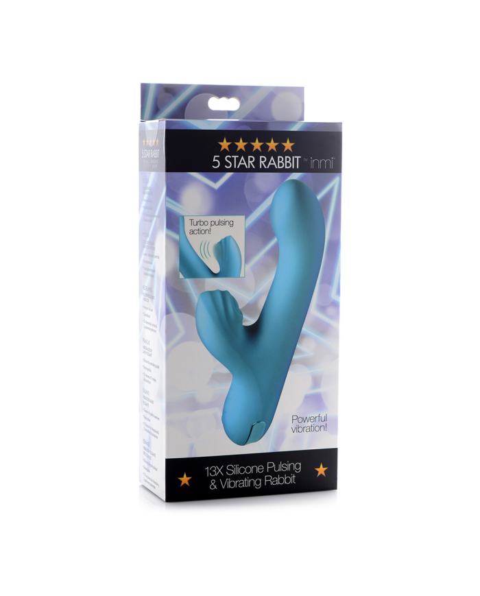 Silicone Pulsating and Vibrating Rabbit