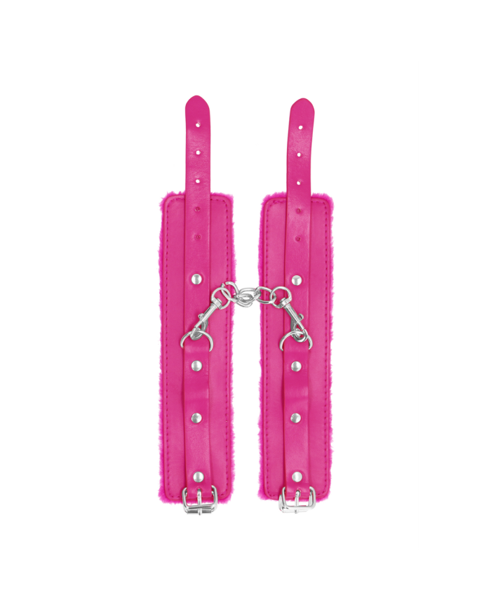 Plush Leather Handcuffs