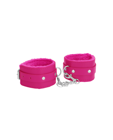Plush Leather Handcuffs