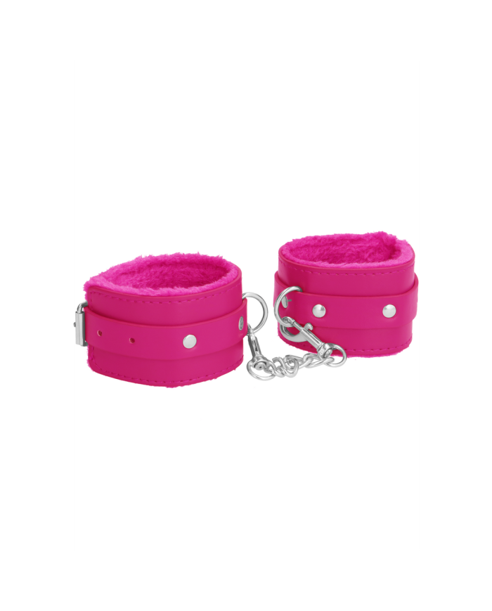 Plush Leather Handcuffs