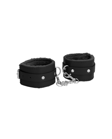 Plush Leather Handcuffs