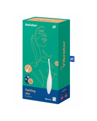 Twirling Joy - Tip Vibrator - White