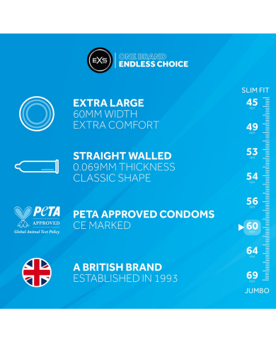 EXS Magnum - Condoms - 144 Pieces