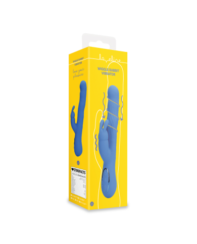 Wiggle Rabbit Vibrator - Jetset Blue