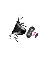 Power Panty - Lace Panties, Bullet Vibrator and Blindfold