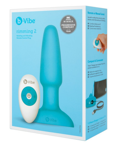 b-Vibe rimming Plug Blue