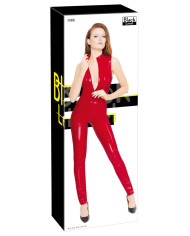 Vinyl Jumpsuit red 