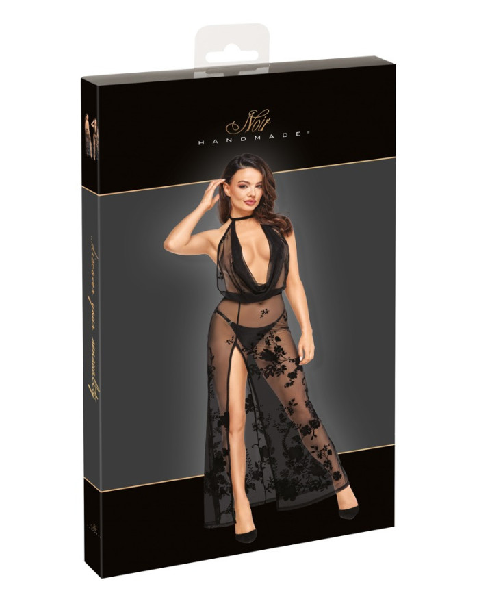 Noir dress long 