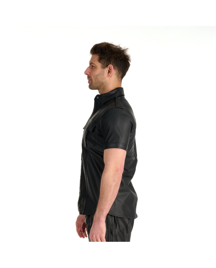 Prowler RED Police Shirt Black Medium