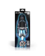 The Milker Pleasure Grip - Sucking and Vibrating Masturbator - Transparent Black