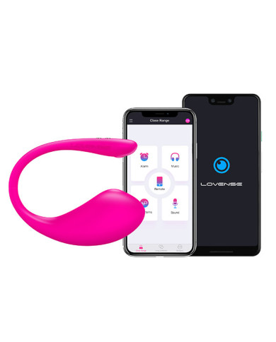 Lovense - Lush 3 Wearable Bullet Vibrator Magenta